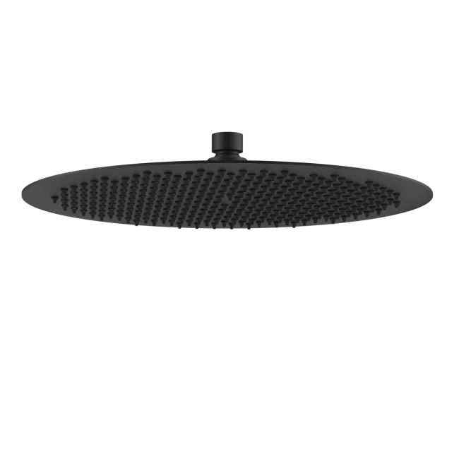ULTRA SLIM BLACK SHOWER HEAD 10