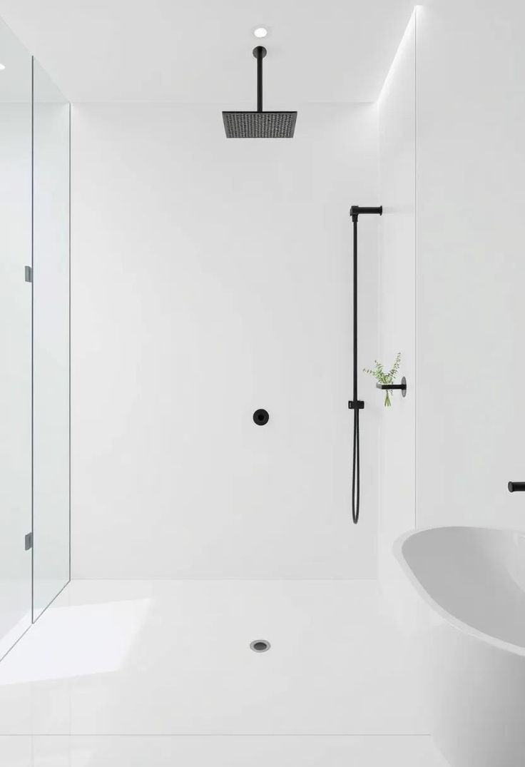 BLACK SHOWER HEAD 12