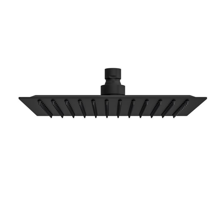 ULTRA SLIM BLACK SHOWER HEAD 10