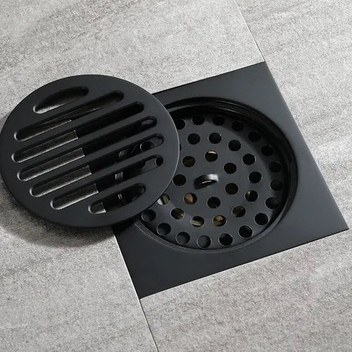 BLACK SHOWER DRAIN