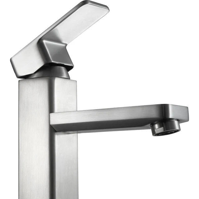 STEEL ELEGANCE VESSEL FAUCET