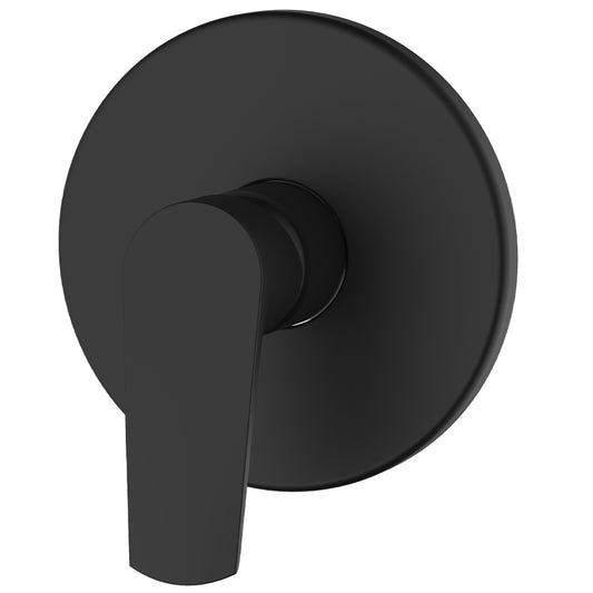 PLAIN BLACK SHOWER MIXER