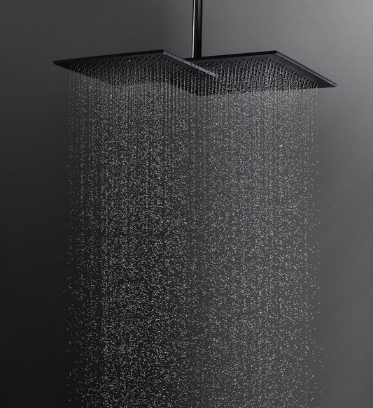 BLACK SHOWER HEAD 12