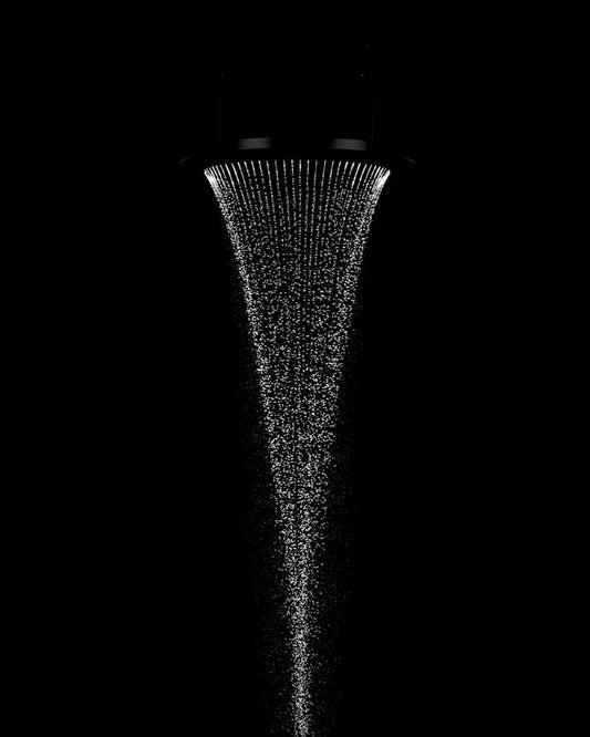 BLACK SHOWER HEAD 12